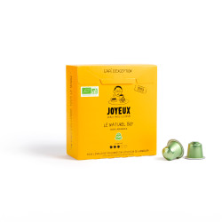 Coffee x50 aluminium capsules Le Naturel Bio*