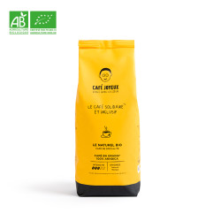 Naturel Bio* 1KG en grains Café Joyeux - Face