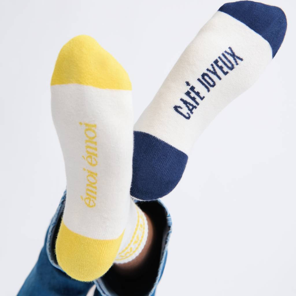 Chaussettes COFFEE TEAM - émoi émoi x Café Joyeux