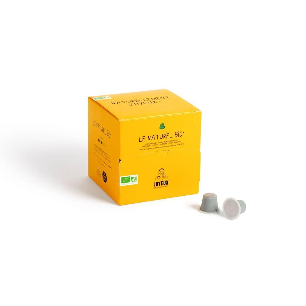 Boite x100 Capsules Le Naturel BIO_Biais