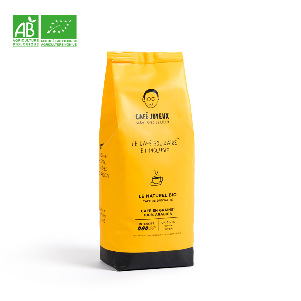 Café Joyeux - café en grains 1kg Le Fort 1 KG - Biais