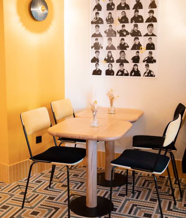 Café Joyeux Nantes - intérieur