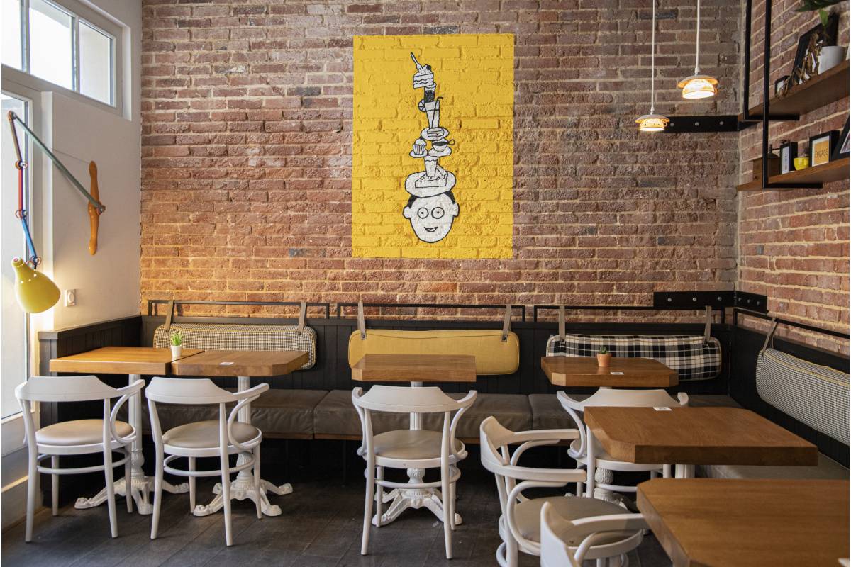 Café Joyeux Rennes - Intérieur