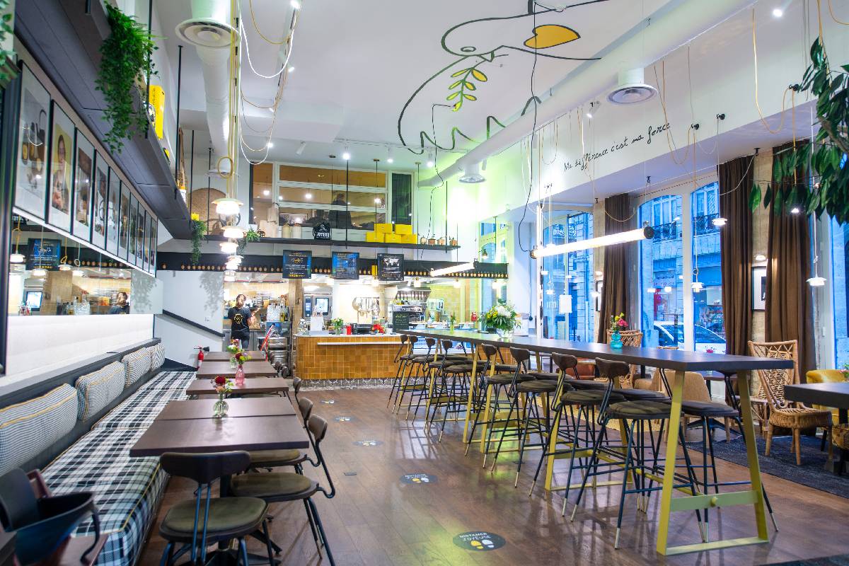 Café Joyeux Bordeaux - Intérieur