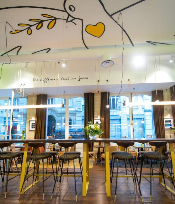 Café Joyeux Bordeaux - Intérieur