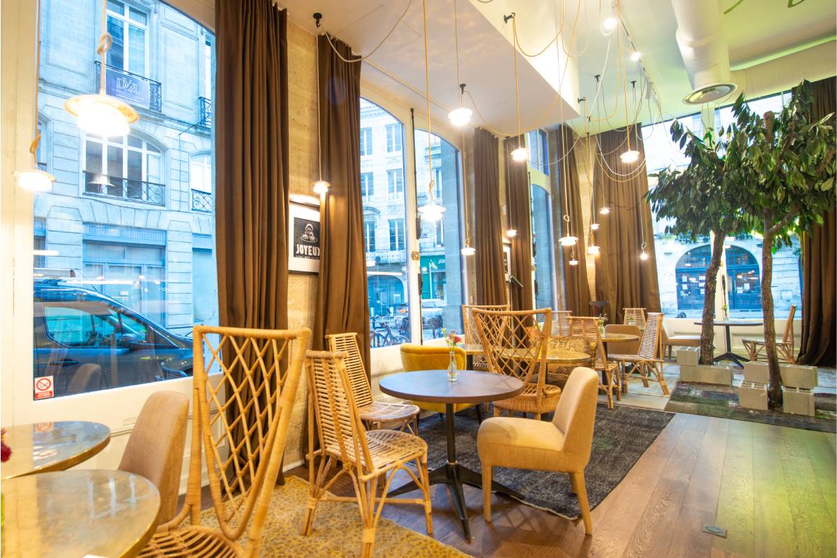 Café Joyeux Bordeaux - Intérieur