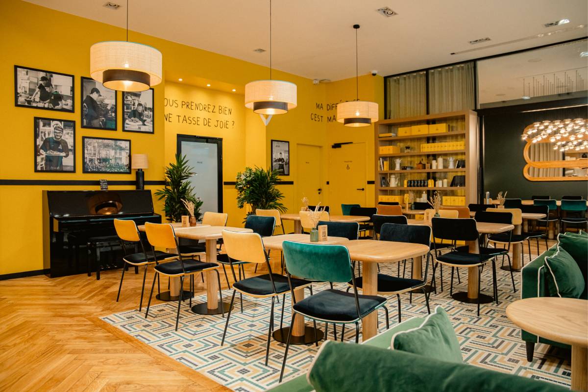 Café Joyeux Paris Saint-Philippe-du-Roule - salle