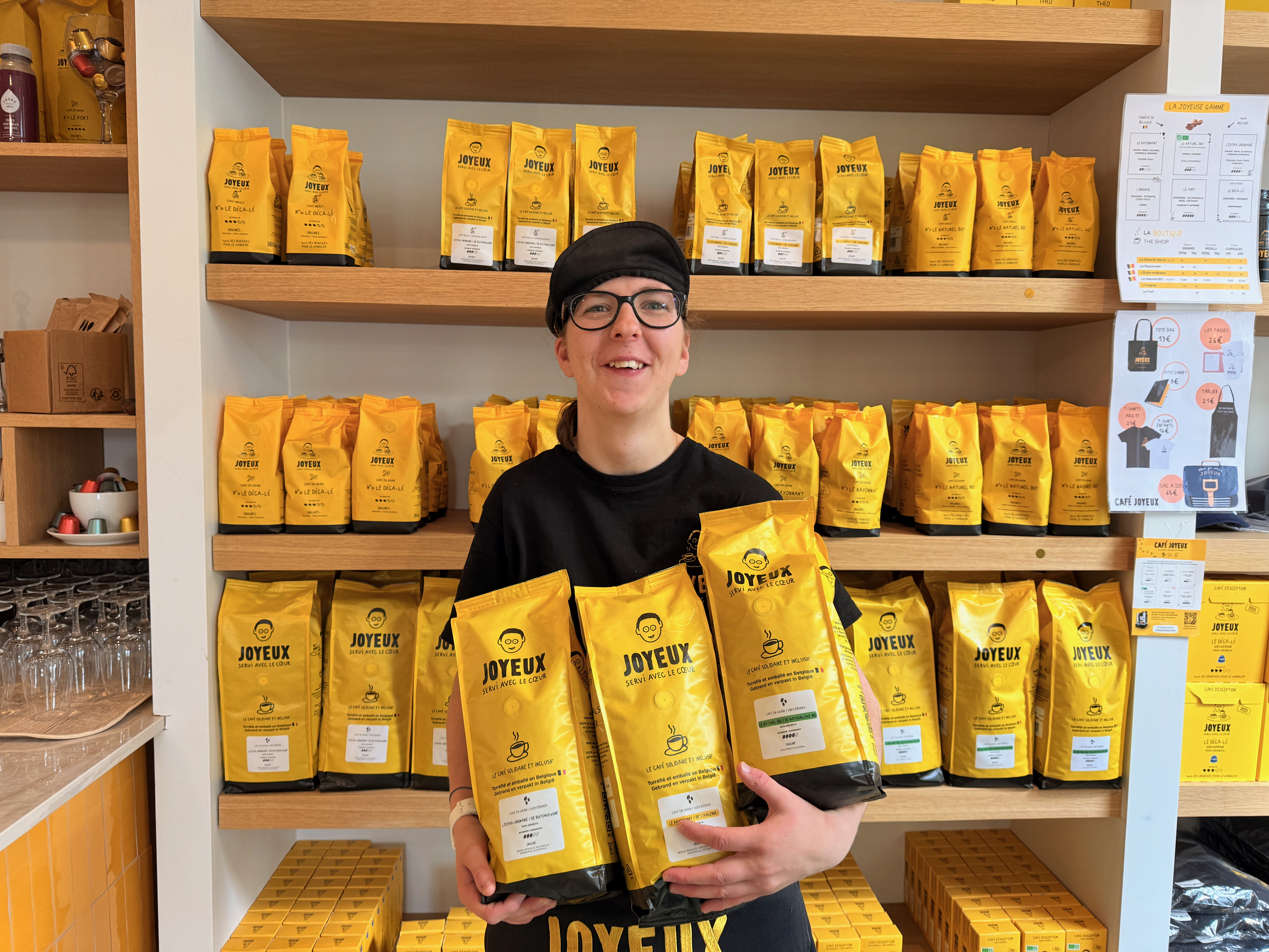 Café Joyeux Belgique : commandez votre café de spécialité sur notre site belge 