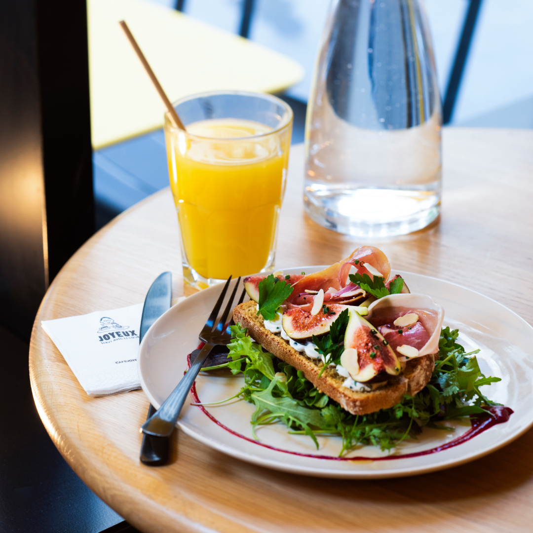 Tartine salée carte été 2025 Café Joyeux