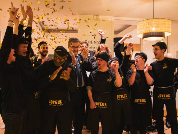 Ouverture d'un 3ème Café Joyeux Inside au sein du campus Crédit Agricole à Montrouge