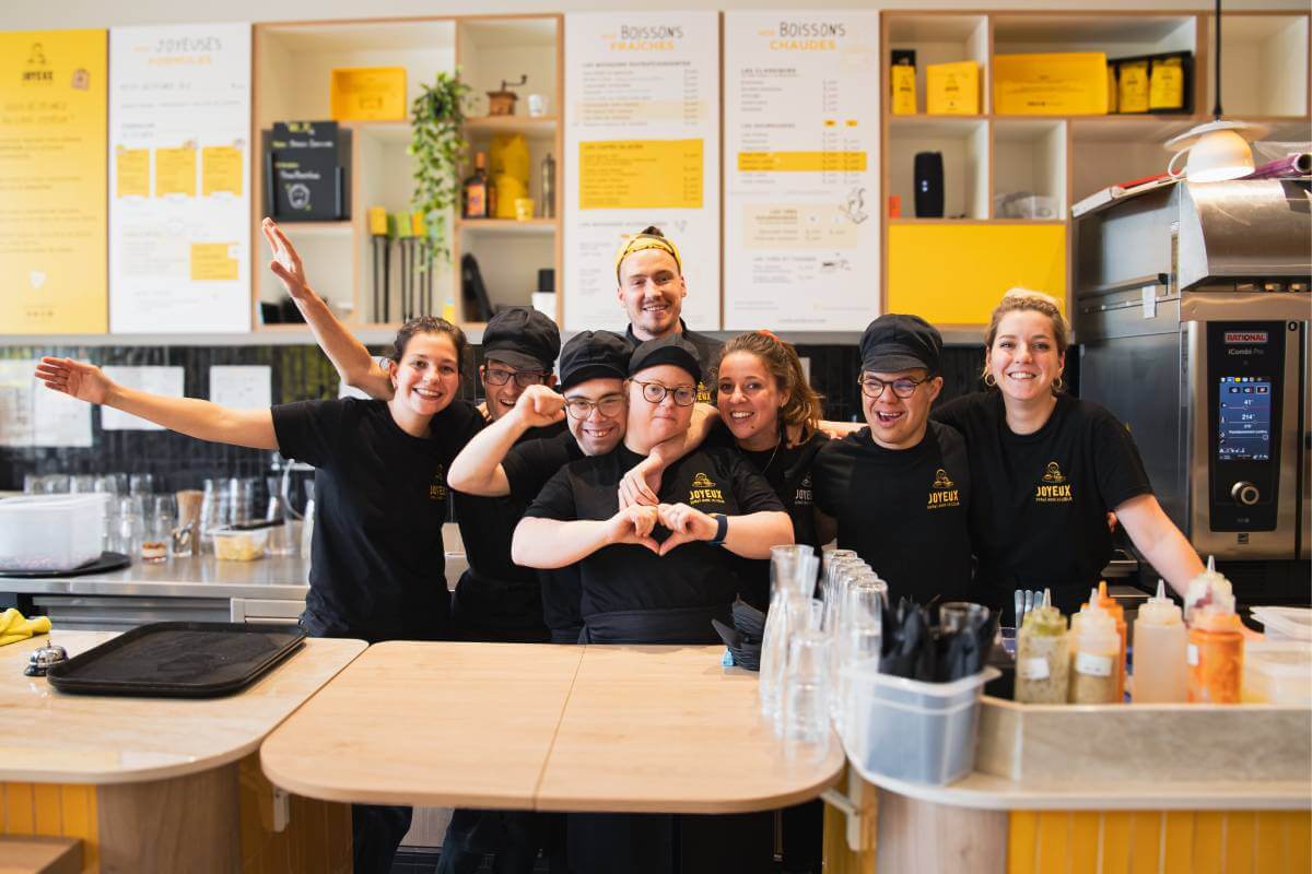 Equipe du Café Joyeux d'Angers