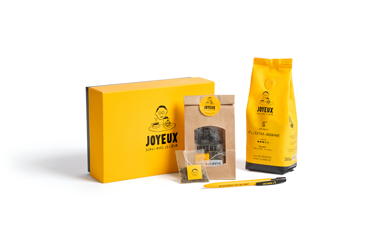 Offre signature - Coffret cadeaux d'entreprise Café Joyeux
