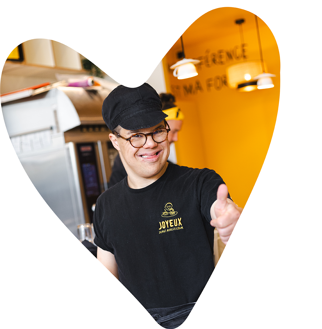 Café Joyeux : emploi et formation de personnes en situation de handicap cognitif et mental