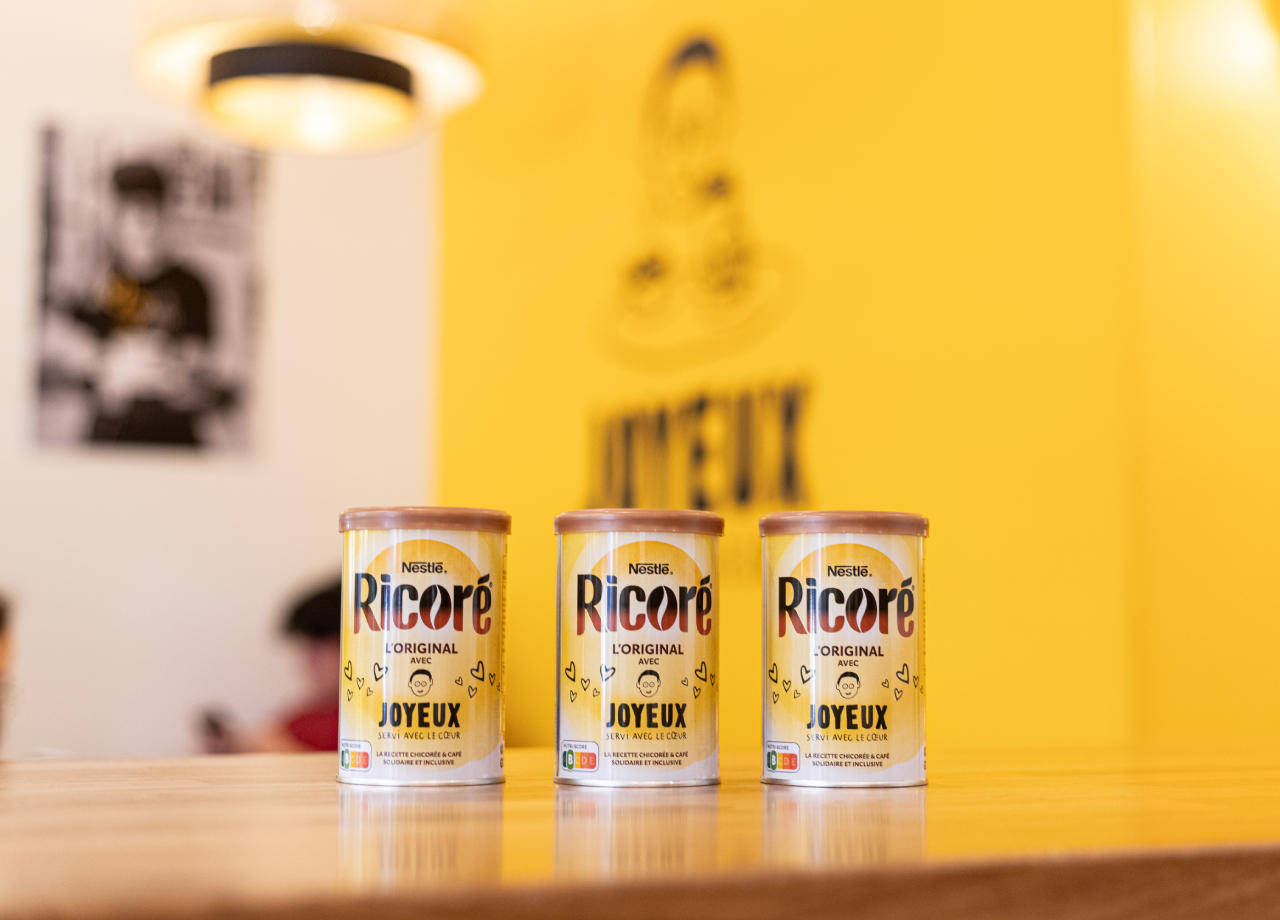La Ricoré Joyeuse : une boisson solidaire dont 100% des bénéfices sont reversés à la mission inclusive de Café Joyeux