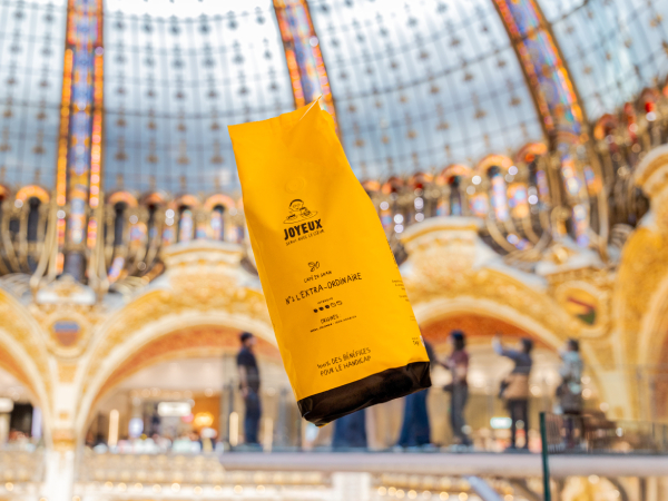 Les 3J-oyeux : Café joyeux aux Galeries Lafayette Paris Haussmann